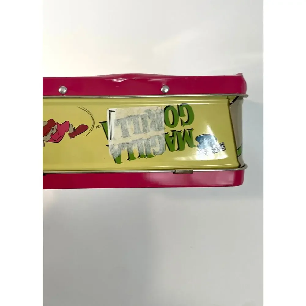 Vintage Cartoon Network 1999 Manila Gorilla Metal Lunch Box 7x6x3 Rare - Picture 4 of 12